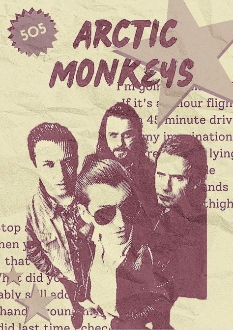 Purple Arctic Monkeys 505 print Purple Arctic Monkeys, Poster Prints Arctic Monkeys, Arctic Monkeys 505, Arctic Monkeys Poster, Monkey Room, 505 Arctic Monkeys, Arctic Monkeys Wallpaper, Monkey Wallpaper, Monkey 3