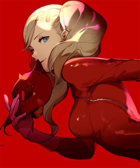 Pinterest Persona 5, Persona, Blonde, Twitter, Red, Hair