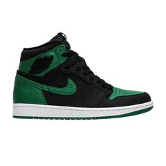 Wants on GOAT Dark Green Nike Shoes, Green And Black Nike Shoes, Black And Green Jordans, Black And Green Shoes, Jordan 1 Green And Black, Pine Green Jordan 1 Outfit, Green Air Jordan 1 Outfit, Jordan Verde, Air Jordan 1 Green