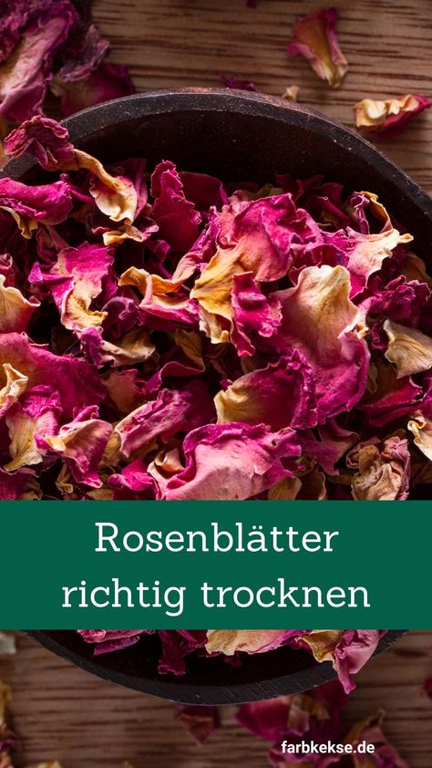 Anleitung Rosenblätter trocknen mit Tipps Birthday, Quick Saves