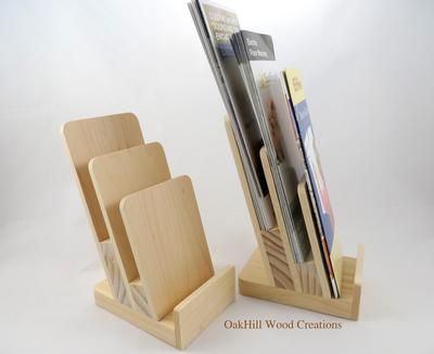 Display Stand 3 Tier, Brochure Holder, Rack Cards Diy Brochures, Reception Display, Brochure Stand, Library Bookshelf, Brochure Display, Brochure Holder, Display Retail, Business Card Displays, Shelf Book