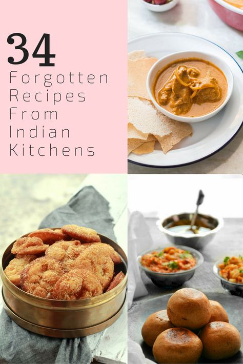 For a while now, I have been contemplating a series of recipe round ups that go beyond heart attack meals and 15 minute desserts. I wanted… Forgotten Recipes, Hyderabad Food, Indian Veg Recipes, Ancient Recipes, Vegetarian Fast Food, Indian Recipe, Indian Kitchen, Indian Snacks, Indian Food Recipes Vegetarian