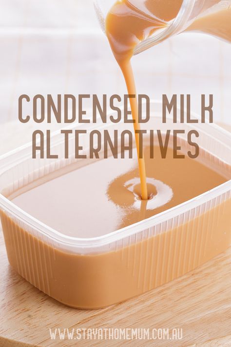 Condensed Milk Substitute, Fresh Cheese Recipe, Milk Recipes Dessert, Condensed Milk Cake, Dairy Intolerance, Fruit Syrup, Gourmet Grilled Cheese, Farm Fresh Milk, Condensed Milk Recipes