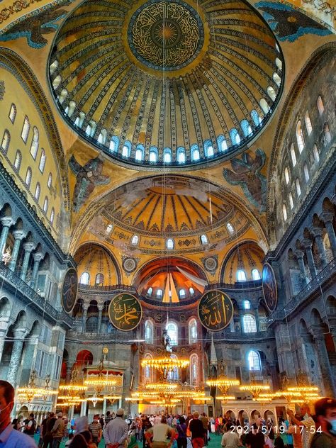 Orthodox Aesthetic, Aya Sophia, Hagia Sofia, Aya Sofia, Islamic Picture, Historic Architecture, Grand Mosque, Hagia Sophia, Luxury Homes Dream Houses