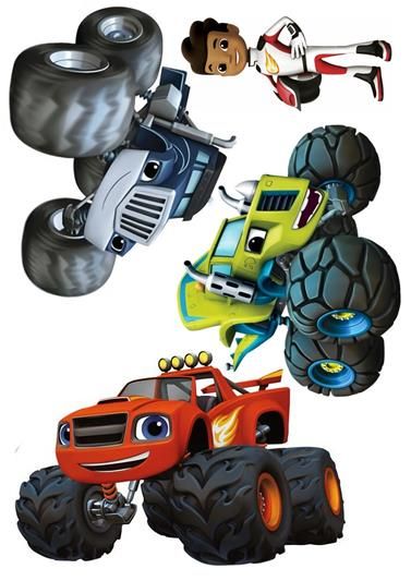 Blaze Cake Topper, Blaze And The Monster Machines Cake, Bolo Blaze, Blaze Cakes, Monster Jump, Blaze Birthday Party, Krishna Birthday, Paw Patrol Birthday Theme, Blaze Birthday