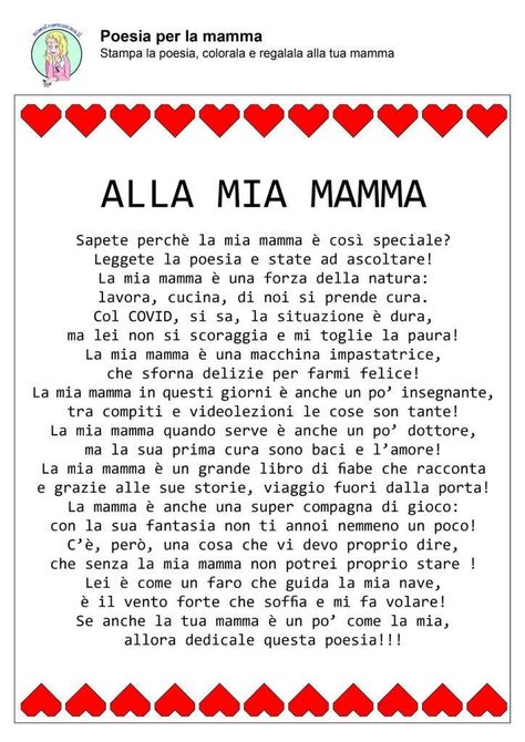 Poesia Mamma, English Teaching Materials, Teaching Materials, Teaching English, Kids And Parenting, Card Craft, Word Search Puzzle, Greeting Cards, Education