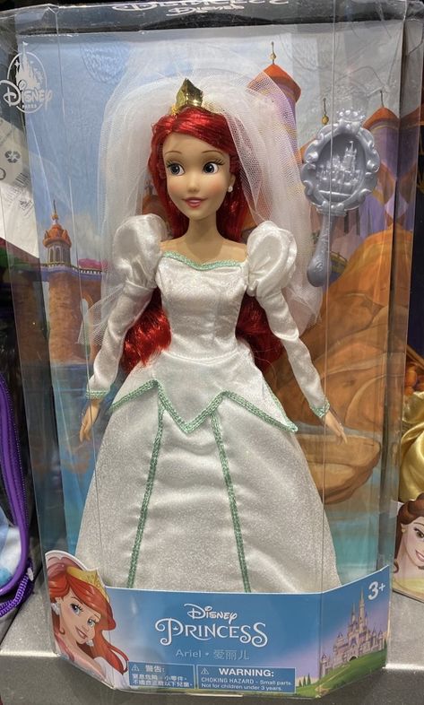 Mulan Doll, Disney Princess Doll Collection, Disney Baby Dolls, Disney Princess Birthday Cakes, Barbie Doll Birthday Cake, Ariel Wedding, Doll Mermaid, Ariel Doll, Mermaid Barbie