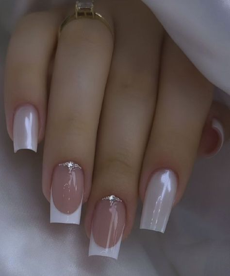 Natural Fake Nails, Romantic Nails, Fancy Nails Designs, Simple Gel Nails, Glow Nails, French Acrylic Nails, Pretty Nail Art Designs, Fall Acrylic Nails, Acrylic Nails Coffin Short