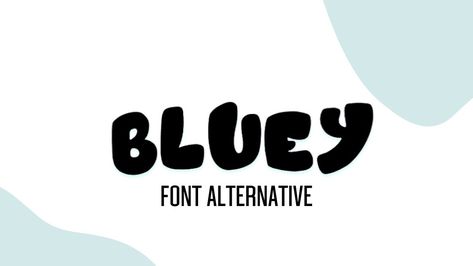 Bluey Font Style: Make Your Projects Fun with ‘Magic Sound’ Blue Heeler Puppy, Heeler Puppy, Art Deco Fonts, Blue Heeler Puppies, Blog Font, Trending Fonts, Minimal Font, Deco Font, Business Fonts