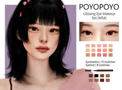 Sims 4 Cc Eye Makeup Patreon, Sims4 Korean Makeup, Sims 4 Kpop Cc Makeup, Sims 4 Soft Makeup, Eye Contact Sims 4 Cc, Sims 4 Mods Makeup Patreon, Sims 4 Cc Soft Makeup, Sims 4 Cc Doll Makeup, Sims 4 Cc Patreon Makeup Set