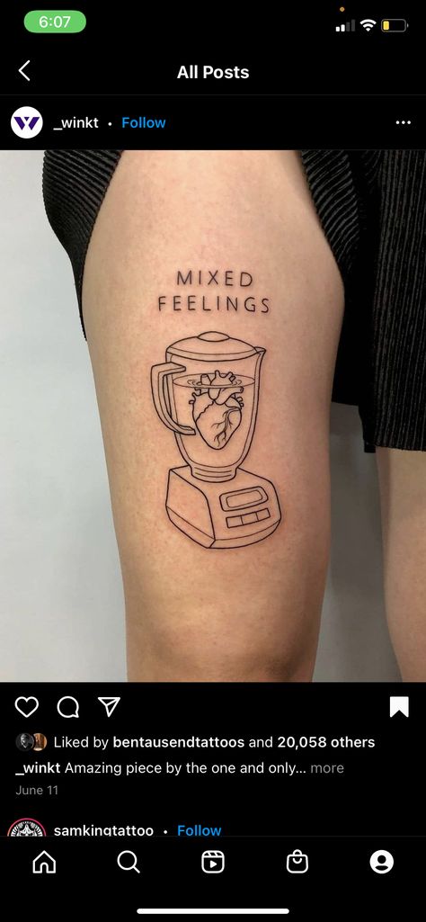 Feeling Tattoo, Feelings Tattoo, Mixed Feelings, Skull Tattoo, Geometric Tattoo, Tattoo Artists, Tatting, Tattoo Quotes, Tattoos