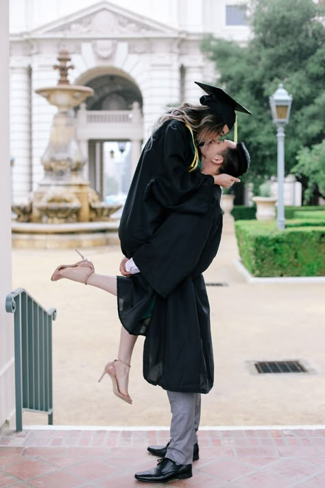 Couple Graduation Pictures, Couple Graduation, Couple Senior Pictures, Cap And Gown Pictures, Nursing Graduation Pictures, College Graduation Pictures Poses, College Graduation Photoshoot, College Graduation Photos, Best Photo Poses For Couples