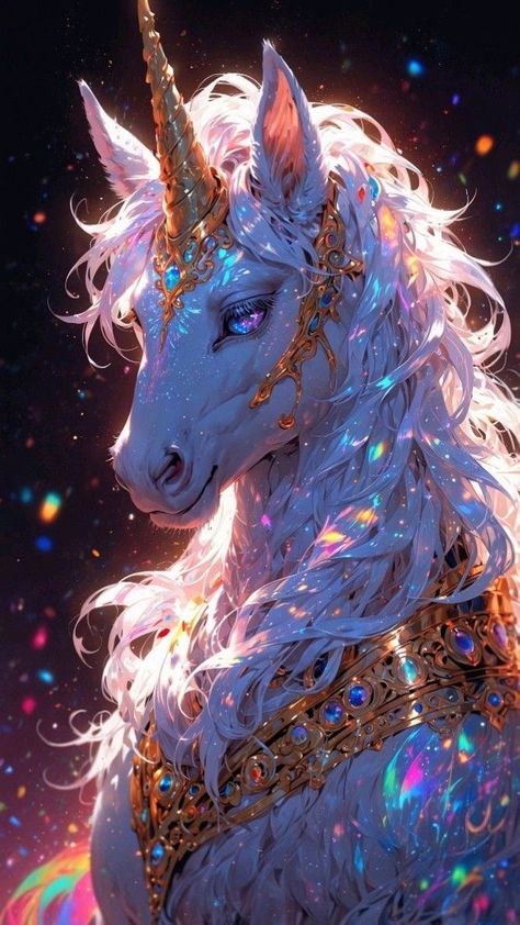 Crystal Horse Art, Cute Sloth Pictures, Sloth Pictures, Iphone Wallpaper Bright, Peter Pan Neverland, Unicorn Artwork, Magical Animals, Majestic Unicorn, Unicorn And Fairies