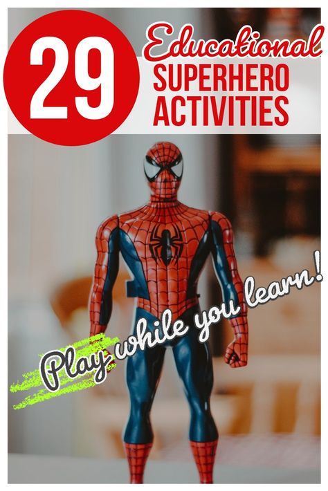 Spiderman Stem Activities, Superhero Stem Activities, Superhero Lesson Plans, Superhero Activities For Kids, Superhero Lessons, Superhero Writing, Superhero Math, Superhero Activities, What Is Fiction