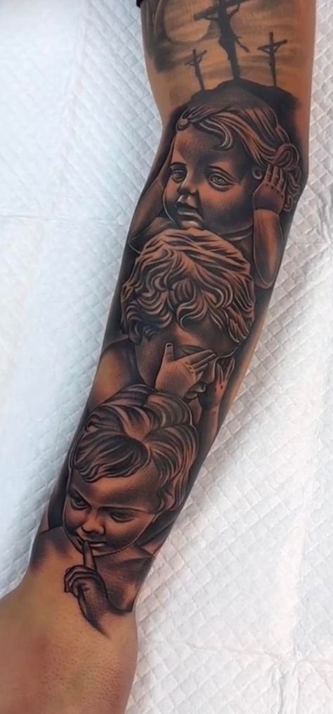 Christian Leg Tattoo, Christian Leg Tattoo Men, Leg Tattoo Men, Tattoos Women, Leg Tattoos Women, Leg Tattoo, Tattoo Art Drawings, Leg Sleeves, Tattoo Sleeve Designs