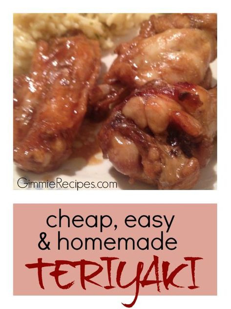 Cheap & Easy Teriyaki Sauce Recipe {5 Simple Ingredients} Quick Teriyaki Sauce, Quick And Easy Teriyaki Sauce, Easy Homemade Teriyaki Sauce, Simple Teriyaki Sauce Recipe, 3 Ingredient Teriyaki Sauce, Homemade Teriyaki Sauce Easy, Easy Teriyaki Sauce, Easy Teriyaki Sauce Recipe, Teriyaki Sauce Recipe