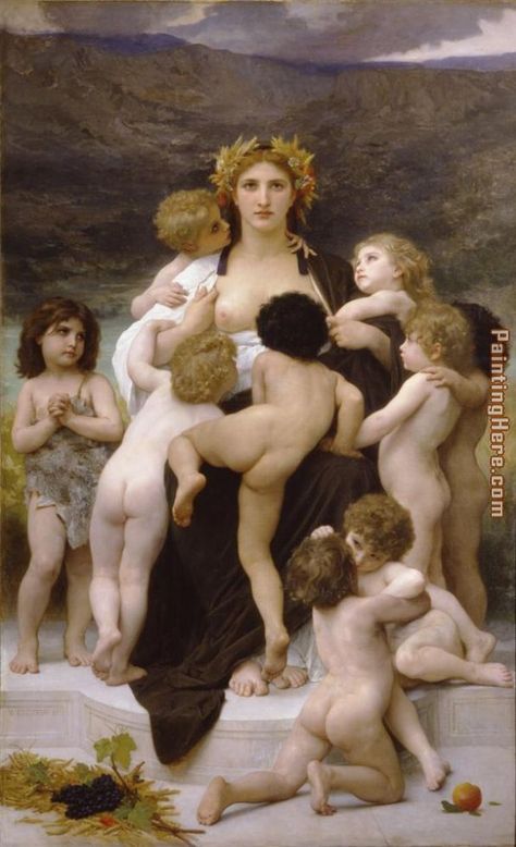 William Bouguereau The Motherland ... William Adolphe, Richard Diebenkorn, 19 August, Birth Of Venus, William Adolphe Bouguereau, John William Waterhouse, A4 Poster, Classical Art, Painting Reproductions