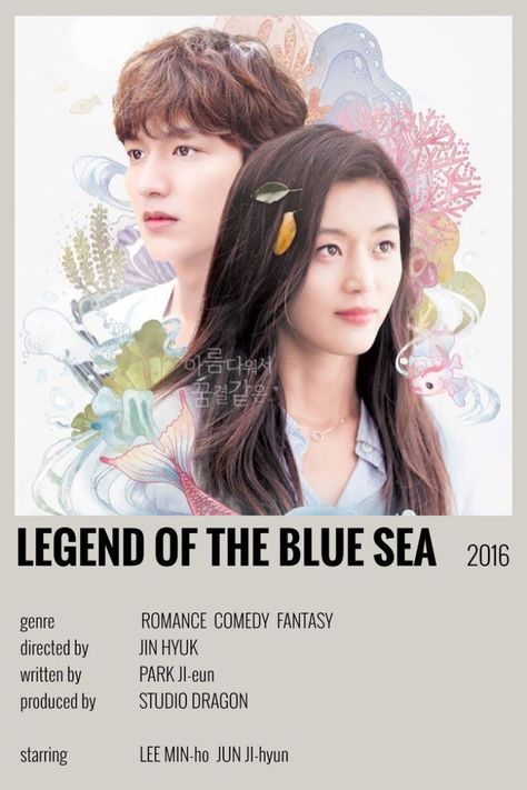 Legend Of The Blue Sea Poster, Kdrama List, Legend Of The Blue Sea, Scrapbook Disney, Korean Drama Series, Music Poster Ideas, Best Kdrama, Korean Drama Romance, Korean Drama Tv