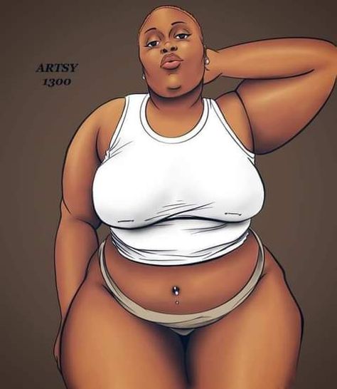 Black Queen Quotes, Plus Size Cartoon, Plus Size Art, Anatomy Reference, Queen Quotes, Black Queen, Cartoon Art Styles, Body Positivity, Cartoon Art