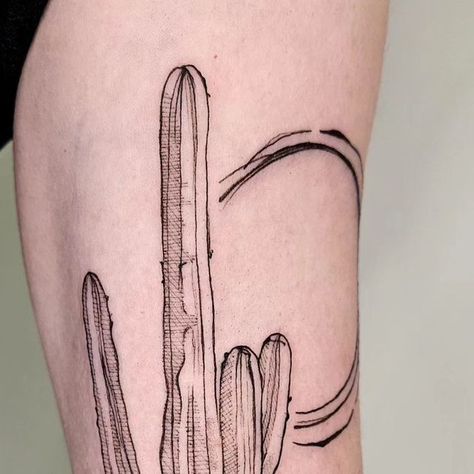 𝙼𝚊𝚞𝚍𝚎 𝙳.𝚂 [𝑡𝑎𝑡𝑡𝑜𝑜 𝑎𝑟𝑡𝑖𝑠𝑡] on Instagram: "🌵🌑  Merci encore Cath 🙏 . . . #tattooed #cactus #texas #sketch #drawing #draw #tattoo #cactustattoo #western #westerntattoo #desert #blackandgreytattoo #fineart #mtltattooartist #mtl #montrealtattoo #femaleartist #femaletattooartist #armtattoo #art #sketchtattoo" Desert Flower Tattoo, Saguaro Tattoo, Desert Tattoo, Draw Tattoo, Cactus Tattoo, L Tattoo, Western Tattoos, Female Tattoo Artists, Desert Flowers