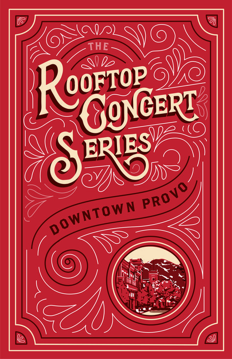 These posters were hand lettered illustrated and designed by Hayley Barry of Type Affiliated for the 2019 Provo Rooftop Concert Series. Each one was created digitally and then printed. 2024 Font, Rooftop Concert, Font Tattoo, Font Vintage, Font Handwriting, Font Bubble, Bubble Font, Piskel Art, Font Ideas