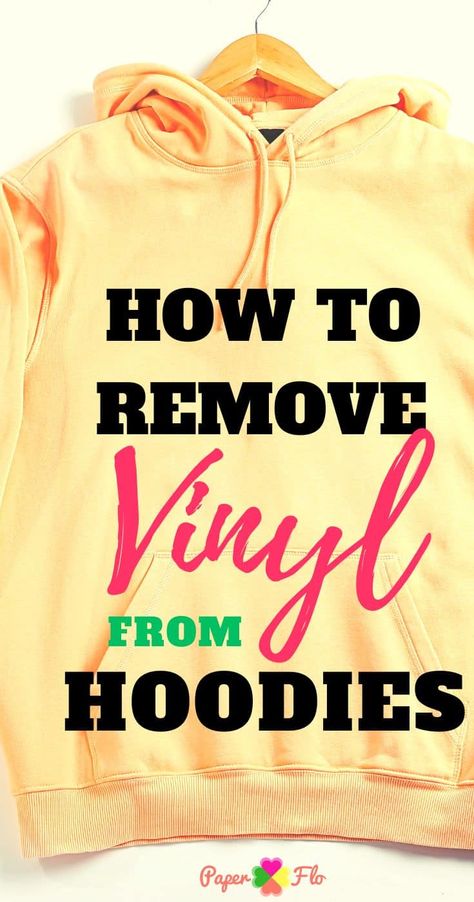 How to Remove Print from Hoodies: A Quick & Easy Guide - Paper Flo Designs How To Remove Print From Clothes, How To Cover Up A Logo On A Shirt, How To Remove Logo From Clothes, Cricut Hoodie Designs, Cool Hoodie Design Ideas, Hoodie Ideas Design, Sweatshirt Designs Vinyl, Cricut Hoodie Ideas, Diy Hoodie Design