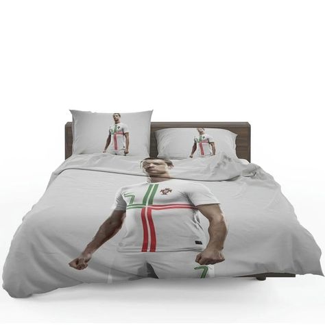 Cristiano Ronaldo Bedding Sets | BedPlays Thibaut Courtois, Julio Jones, Penrith Panthers, Brisbane Broncos, Fc Bayern Munich, Juventus Fc, Antoine Griezmann, Florida Panthers, Arsenal Fc