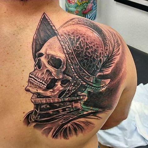 Spanish Warrior Tattoo, Spanish Conquistador Tattoo, Conquistador Tattoo, Spanish Soldier, Traditional Chest Tattoo, Spanish Tattoos, Traditional Chest, Aztec Tattoos, Spanish Conquistador