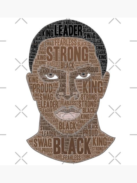 "Strong Black King Word Art" Canvas Print by blackartmatters | Redbubble Nubian Art, Word Art Canvas, American Men, Black Fathers, Black King, Lesson Ideas, Mural Art, Custom Artwork, Art Clothes