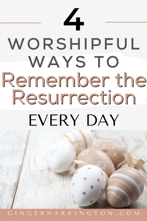 Inspire your heart to embrace the power of the resurrection of Jesus every day. Biblical wisdom to celebrate Easter throughout the year. Grow spiritually with the daily reminder that Jesus is alive! Easter Dinner Menu Ideas, Hearing God's Voice, Christ Centered Easter, Praying For Your Family, How To Remember, Devotional Bible, Grow Spiritually, Freedom In Christ, Dinner Menu Ideas