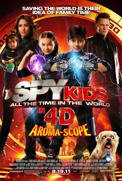 Spy Kids Movie Poster Spy Kids 4, Spy Kids Movie, Spy Kids 2, Tam Film, Jeremy Piven, Joel Mchale, Sa Pa, Spy Kids, Rowan Blanchard