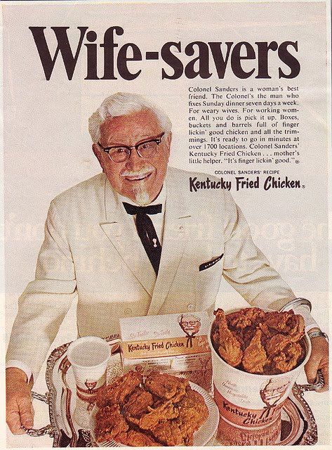 Location Intelligence and the Semantic World: Wife Saver KFC ... Iklan Vintage, Kentucky Fried Chicken, Pin Up Vintage, Kentucky Fried, This Is Your Life, Old Advertisements, Retro Advertising, Food Ads, Retro Ads