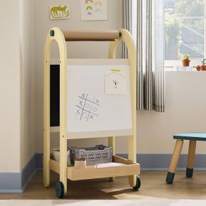 Eva Chen Rolling Art Easel Toddler Easel, Kids Easel, Eva Chen, Love Of Reading, West Elm Kids, Art Easel, Three Children, Book Author, Playroom Furniture