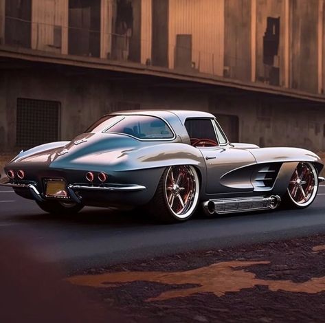 1963 Corvette Stingray, 1963 Corvette, Corvette C2, Vintage Corvette, Custom Cars Paint, Classic Corvette, Luxury Car Interior, Chevy Muscle Cars, Custom Muscle Cars