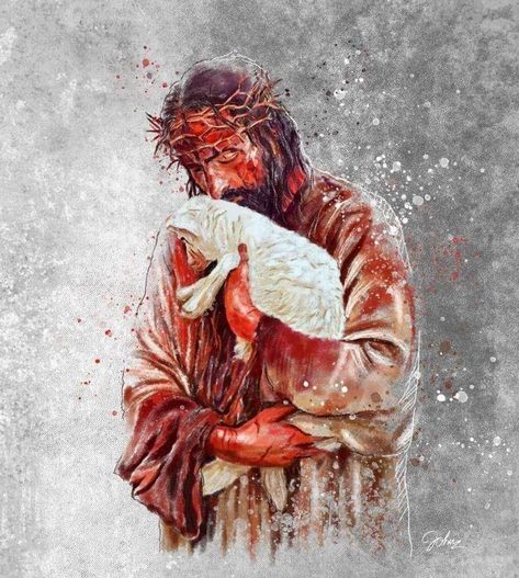 Passion Of Christ Images, Jesus Lamb, Online Church, Jesus Drawings, Jesus Christ Painting, Jesus Artwork, Jesus Christ Artwork, Pictures Of Christ, Jesus Christ Art