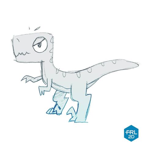 #cute #velociraptor #dinosaur #croquis #sketch #drawing #frl2d Trex Dinosaur Drawing, Cartoon Dinosaur Drawing, Cute Velociraptor, Velociraptor Drawing, Croquis Sketch, Dinosaur Sketch, Tiny Dinosaur, Velociraptor Dinosaur, Dinosaur Drawing