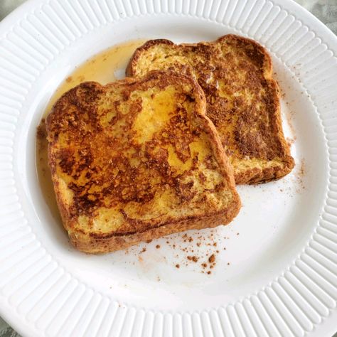 French Toast for One Recipe Using Half And Half, French Toast Recipe For 1, French Toast For One, Easy French Toast Recipe, Recipe For 1, Home Canning Recipes, Best French Toast, Food Wishes, French Toast Easy