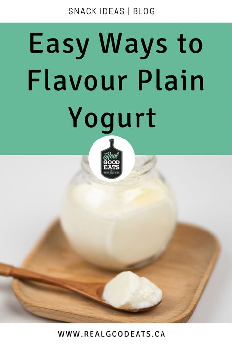 How To Sweeten Greek Yogurt, How To Flavor Plain Yogurt, What Can I Make With Plain Yogurt, Uses For Plain Yogurt, How To Sweeten Plain Greek Yogurt, Plain Yogurt Recipes, Yogurt Making, Mixture Recipe, Chobani Yogurt