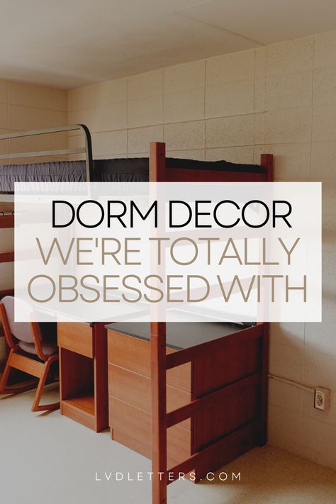 dorm decor we're totally obsessed with Japandi Dorm Room, Dorm Room Decorations, Guy Dorm, Dorm Room Decor Ideas, Dorm Room Checklist, Dorm Room Layouts, Cute Dorm, Dorm Room Wall Decor, Dorm Room Hacks