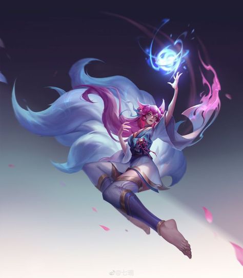 Ahri League Of Legends Icon, League Of Legends Icon, Spirit Blossom Ahri, Ross Draws, Ahri League Of Legends, Ahri Wallpaper, Spirit Blossom, Ahri Lol, Ahri League