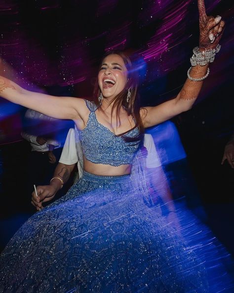 Sangeet Night of @kriti.kharbanda and @pulkitsamrat looks more Exciting and Cool in these Exclusive Pics!! 😍 Shot by @thehouseontheclouds Wedding Planned by @innoceptstudio Decor by @thedesignatelierweddings x @floriaindia Follow 👉 @TheFabApp for more updates.. ✔️ . . . . . #indianbride #indianwedding #pulkitsamrat #kritikharbanda #fukrey #lehenga #sangeet #sangeetoutfit #sangeetdance #sangeetnight #sangeetdecor #dancers #bollywooddance #dancelife #dancevideo #lehenga #chaleya #couplegoals... Sangeet Photoshoot, Sangeet Photography, Lehenga Sangeet, Cocktail Photoshoot, Indian Wedding Aesthetic, Kirti Kharbanda, Sangeet Decor, Photography References, Sangeet Night