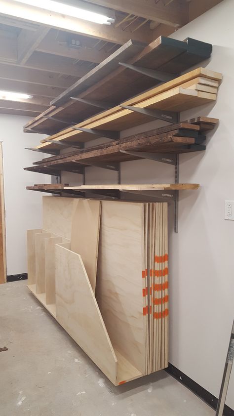 Canadian Woodworking, Plywood Storage, Lumber Rack, Sheet Storage, Table Saw Jigs, The Tipping Point, Tipping Point, Mobile Storage, Plywood Sheets