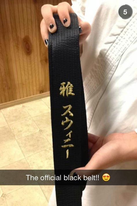 My black belt Black Belt Taekwondo Aesthetic, Karate Aesthetic, Karate Black Belt, Taekwondo Quotes, Black Belt Taekwondo, Black Belt Martial Arts, Black Belt Karate, My Black, Aesthetic Boy