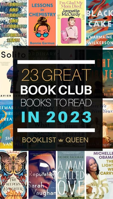 Looking for book club recommendations for 2023? Just choose one of these top 23 book club books for 2023. You won't go wrong with these best new book releases and discussion-worthy book club favorites to read with your book club. book club book 2023 | best book club books 2023 | book club reads | best books to read in 2023 | book club recommendations 2023 Books For 2023, Book Club Recommendations, Best Book Club Books, Books 2023, Book Club Reads, Big Books, Books You Should Read, Book Clubs, Reading Rainbow