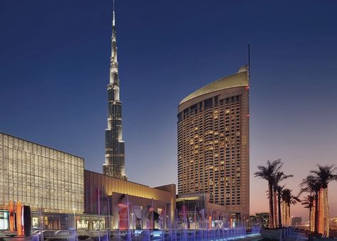 Kempinski Central Avenue Dubai | rebrand opening January 1, 2024 (formerly Address Dubai Mall) Hotel In Dubai, Open Hotel, Dubai Hotel, Dubai Mall, Luxury Spa, January 1, Dubai Uae, Scenic Views, City View