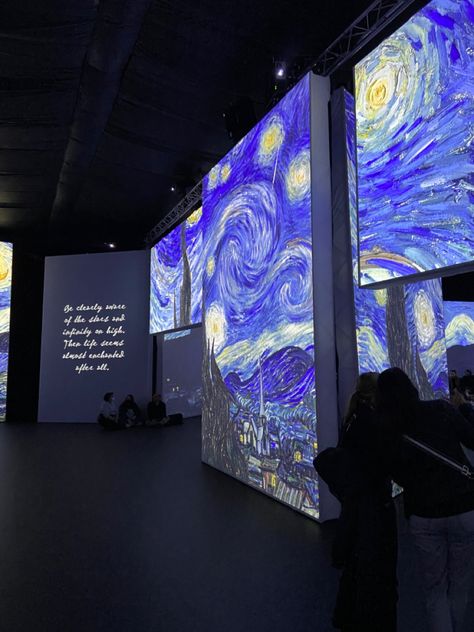 Van Gogh Art Gallery, Van Gogh Experience, Van Gogh Exhibition, Artistic Pictures, Arte Van Gogh, Van Gogh Museum, Van Gogh Art, Beautiful Landscape Wallpaper, Soul Art