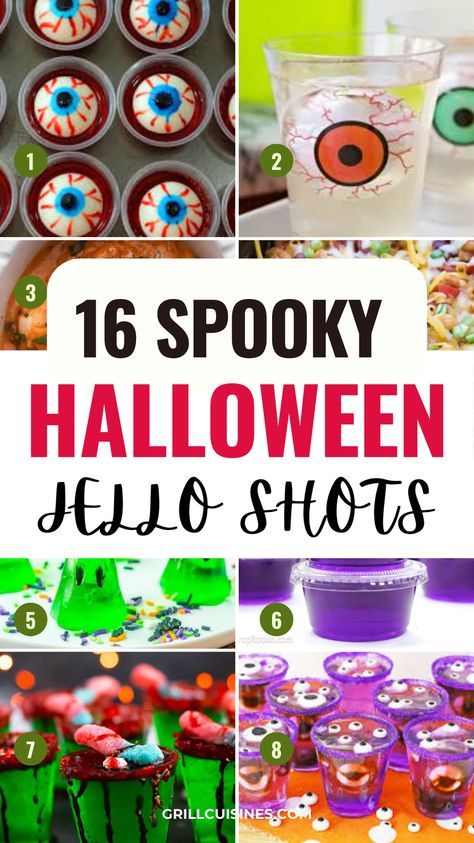 These are the best Halloween Jello Shots ideas! Eyeball jello shots, vampire kiss, purple hooter, black magic and more! Make your favorites for your guests. Happy Halloween!!
Black Magic Jello Shots, Vampire Kiss Jello Shots, Jell-o Shots Halloween, Halloween Jell-o Shots, Purple Jello Shots, Jello Shots Halloween Cute Halloween Jello Shots, Spooky Halloween Jello Shots, Halloween Shots Alcohol Jello Shooters, Edible Glitter Jello Shots, Halloween Jello Recipes, Jello Shots For Halloween, Halloween Jell-o Shot Ideas, How To Make Jell-o Shots, Halloween Shots Jello