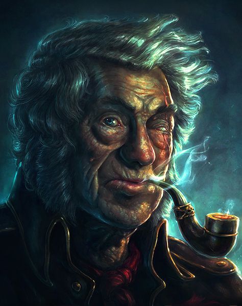 Dungeons And Dragons Art, Pirate Art, Fantasy Portraits, Human Male, Fantasy Rpg, Fantasy Inspiration, Fantastic Art, Medieval Fantasy, Dnd Characters