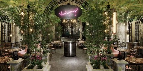 Rendering of Vanderpump Cocktail Garden entrance Vegas Strip Map, Las Vegas Strip Map, Cocktail Garden, Caesars Palace Las Vegas, Las Vagas, Lisa Vanderpump, Vanderpump Rules, Garden Entrance, Caesars Palace