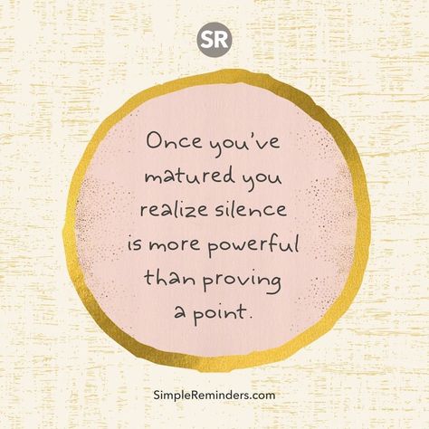 Power Of Silence Quotes, Silence Quotes, Self Pictures, Healthy Happy Life, Simple Reminders, Quotes Deep Feelings, Positive Words, Healthy Happy, Note To Self